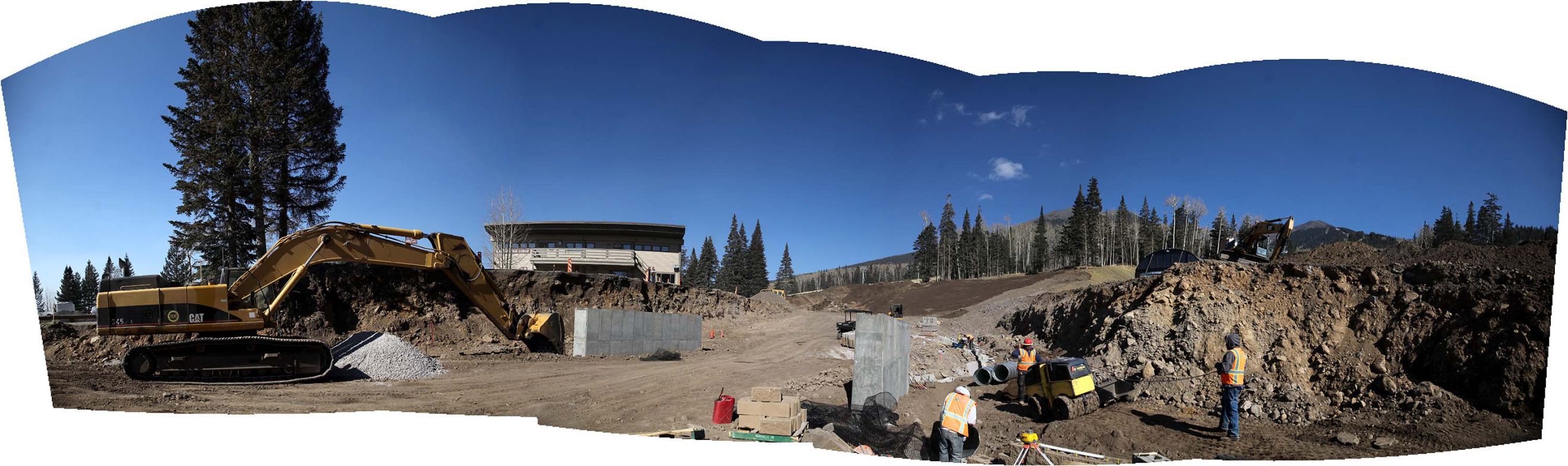 Construction Continues at Snowbowl